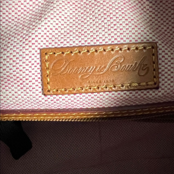 Dooney & Bourke Brown and Tan Hobo Bag - Picture 4 of 6